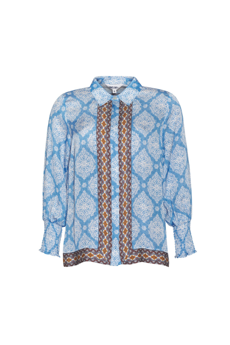 Loobie's Story Anacapri Shirt Bluebell Multi - Image 2