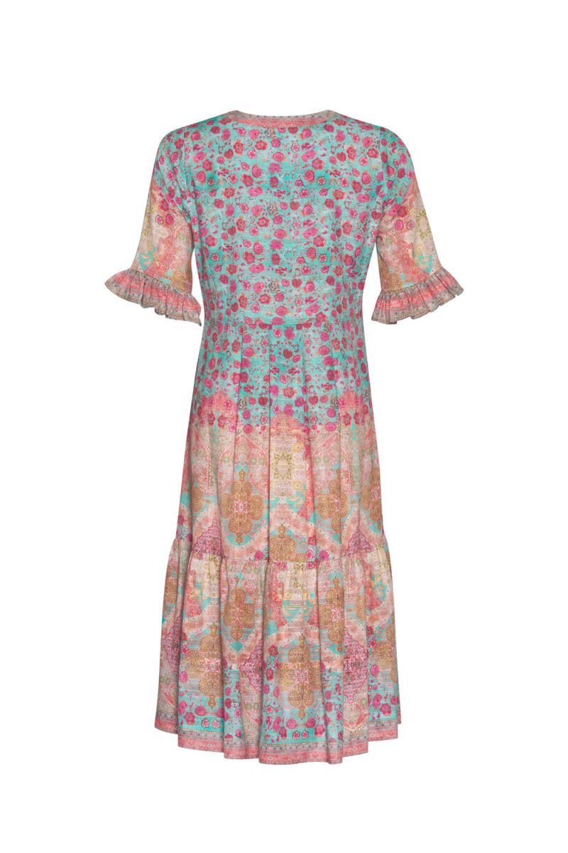 Loobie's Story Ravello Dress Aqua Multi - Image 5