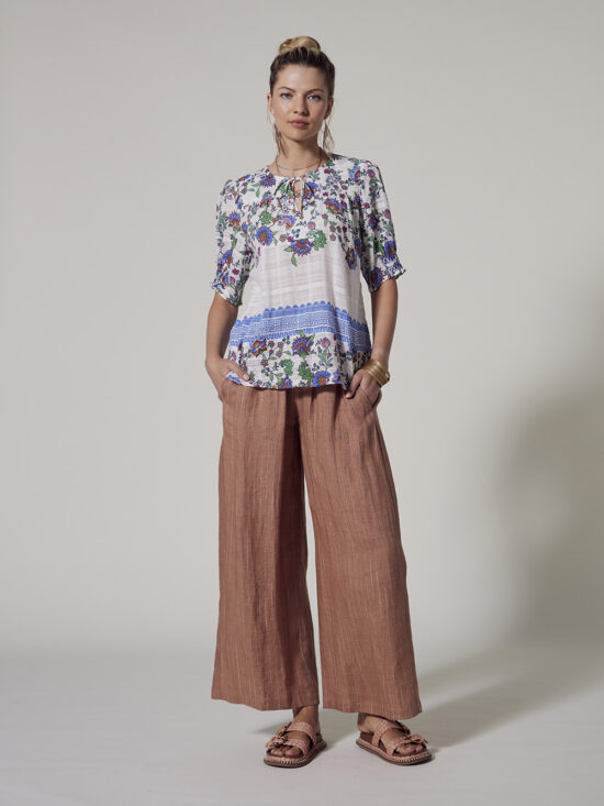 Loobie's Story Calliope Top White Multi