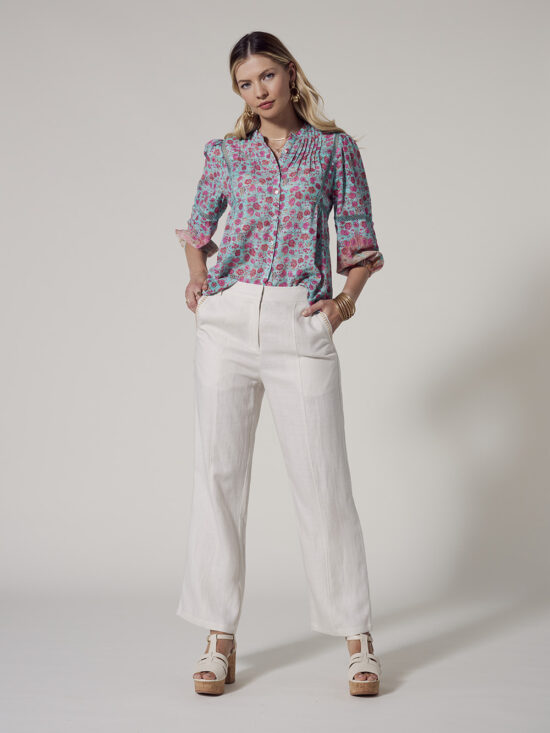 Loobie's Story Ravello Shirt Aqua Multi