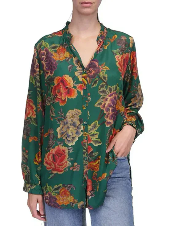 Johnny Was Yoella Tunic Zinnia Meadow