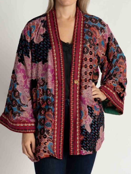 Johnny Was Merhawi Burnout Reversible Kimono Alvarado