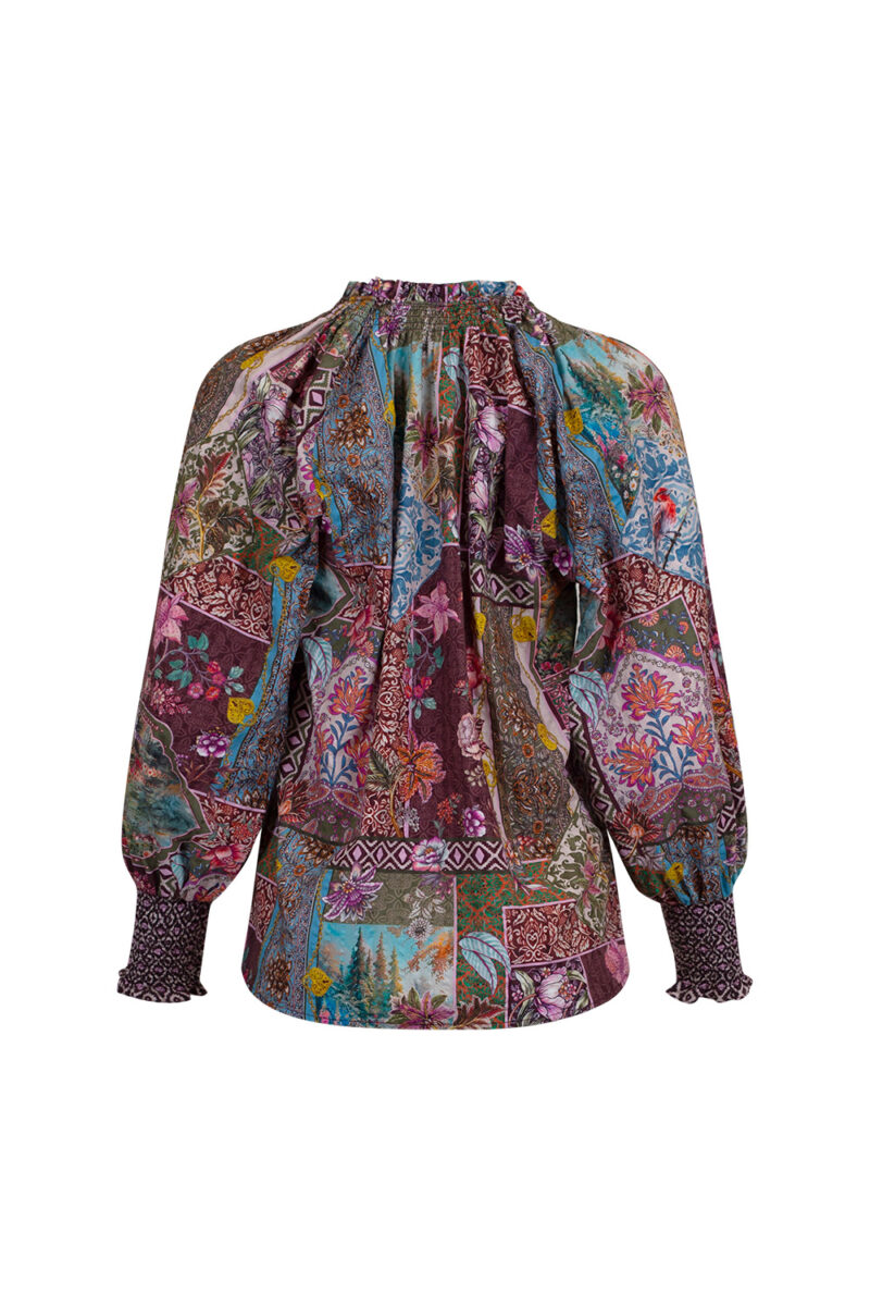 Loobie's Story Countess Blouse Port Multi - Image 3