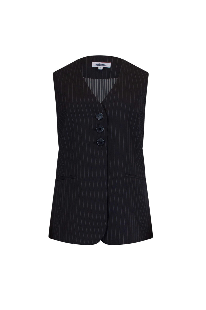 Loobie's Story Halstead Vest Black - Image 2