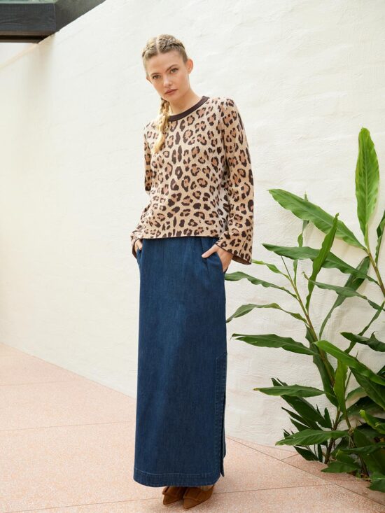 The Dreamer Label Leopard Knit