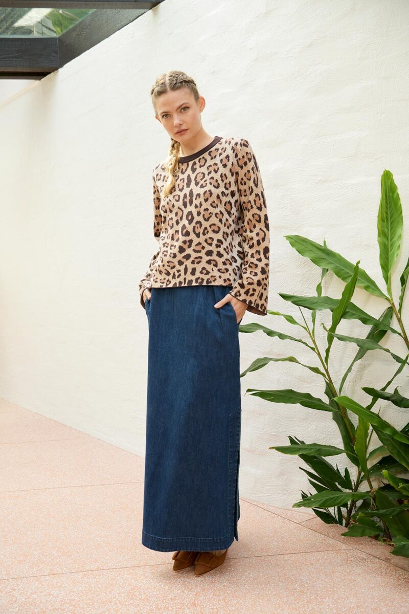 The Dreamer Label Leopard Knit