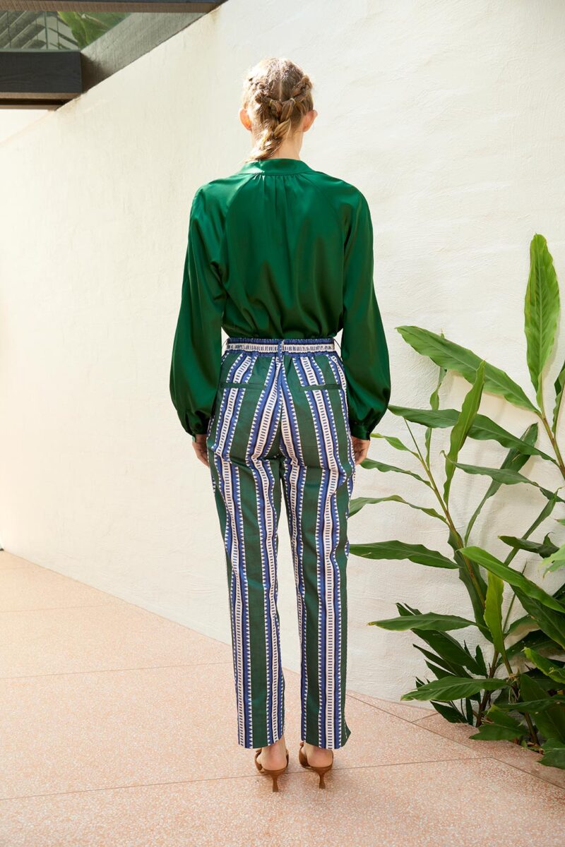 The Dreamer Label Riley Sun Pant Green - Image 3
