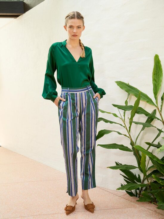 The Dreamer Label Riley Sun Pant Green