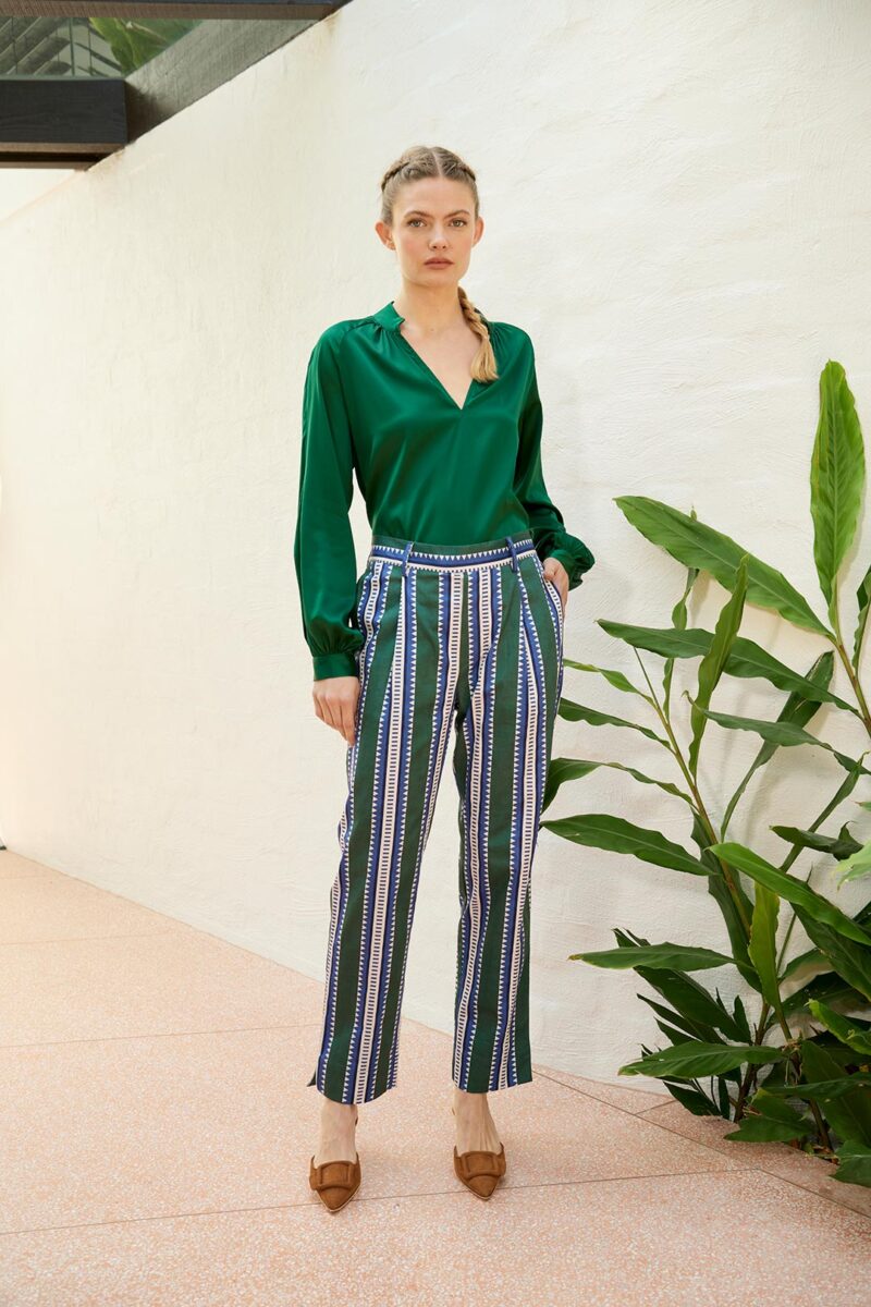 The Dreamer Label Riley Sun Pant Green - Image 4