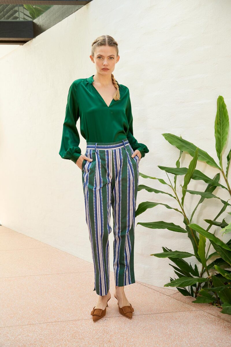 The Dreamer Label Riley Sun Pant Green