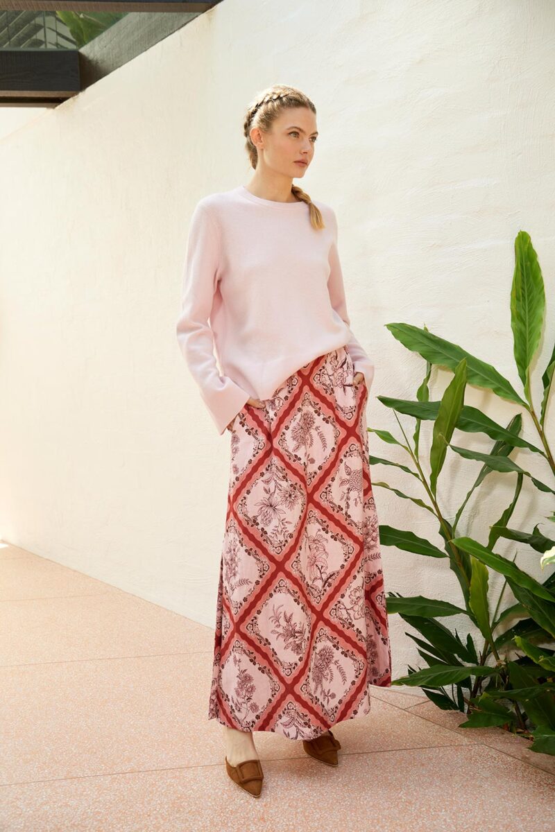 The Dreamer Label Solar Flair Knit Pink - Image 2