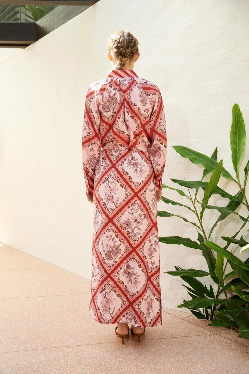 The Dreamer Label Chloe Dahlia Blouse Red - Image 5