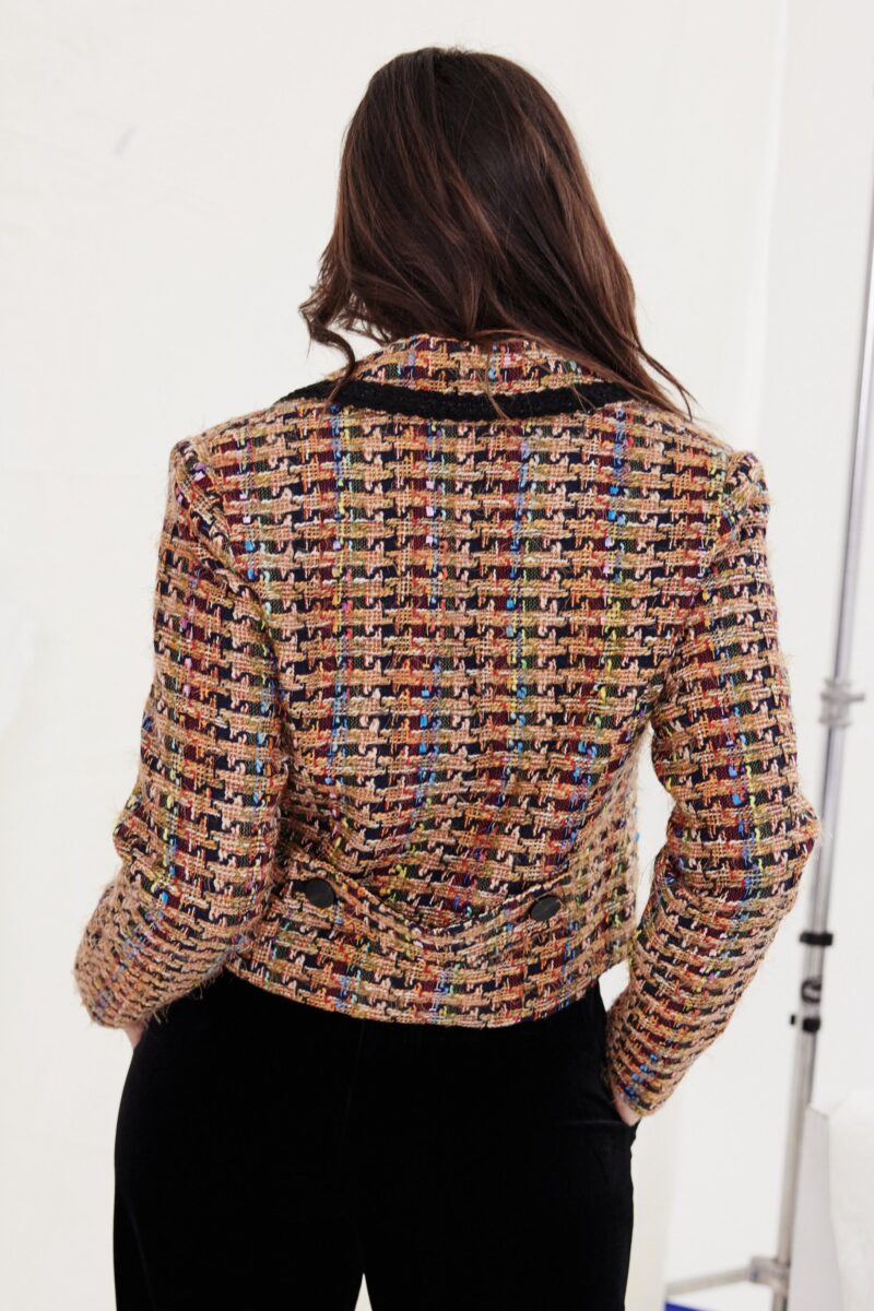 Kamare Aziza Boucle Jacket Multi - Image 5