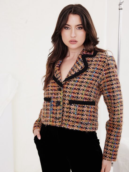 Kamare Aziza Boucle Jacket Multi