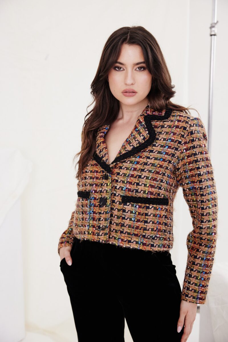 Kamare Aziza Boucle Jacket Multi