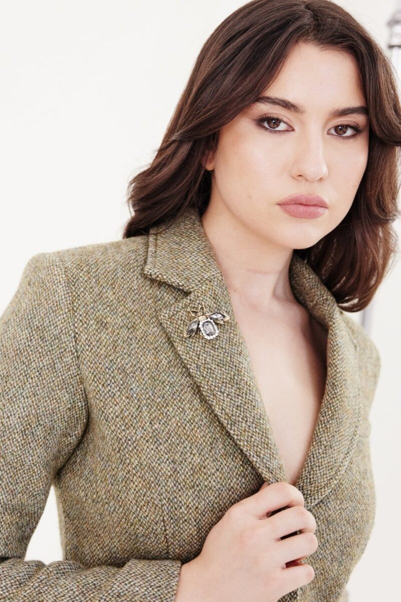Kamare Lenora Tweed Wool Jacket - Image 4