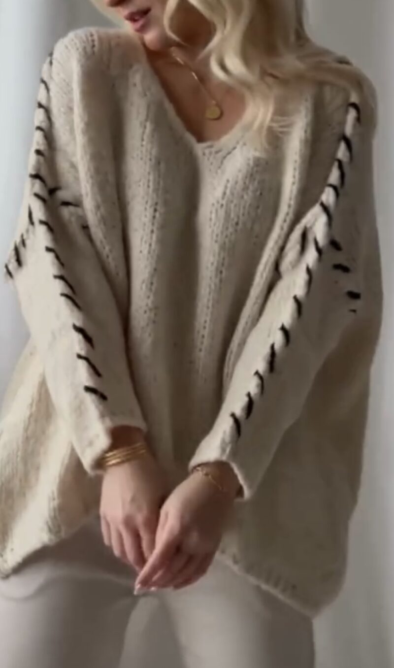Bypias Bohemiana Easy Living Sweater Off White