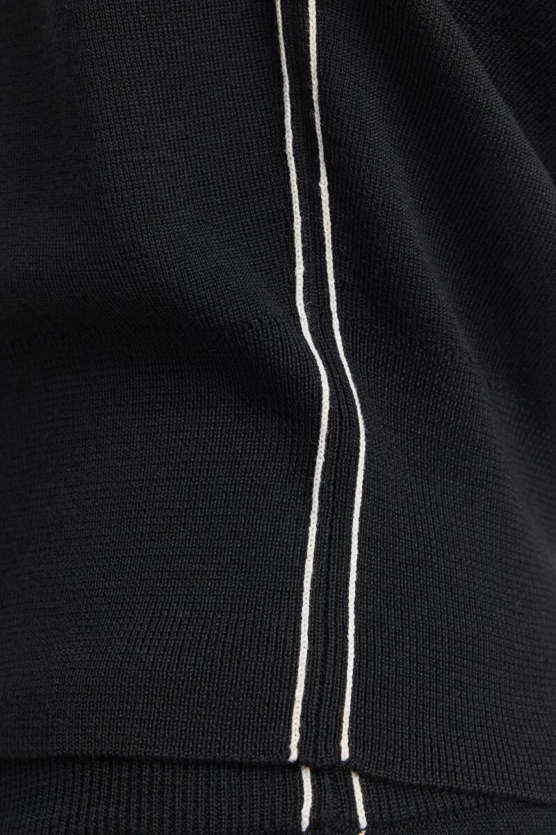 Toorallie Dolman Sleeve Knit Top Black - Image 3