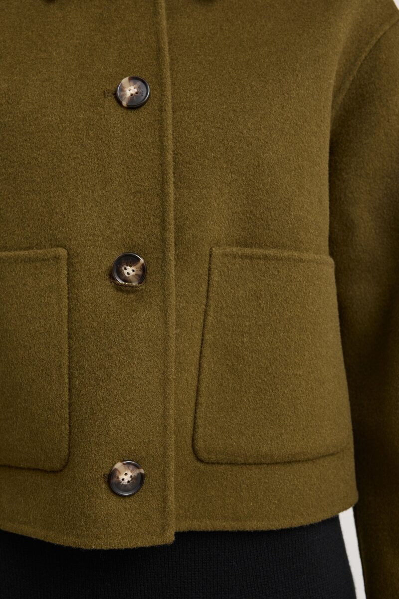 Toorallie Wool Jacket Cardamon - Image 6