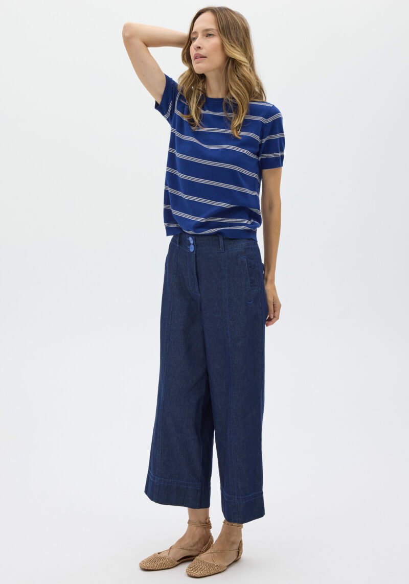 Beech Stripe Knit Tee
