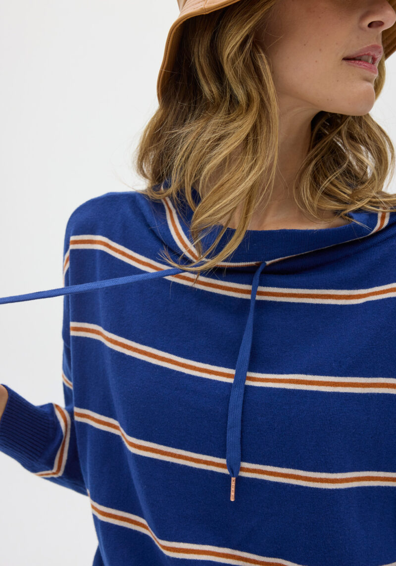 Beech Drawcord Knit Stripe