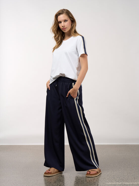 Madly Sweetly Linear Tee White