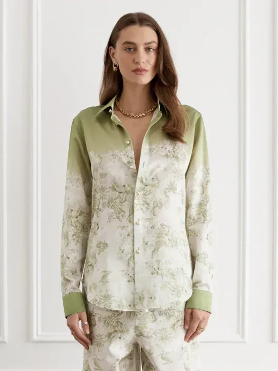 Aqua Blu Faisane Blake Shirt