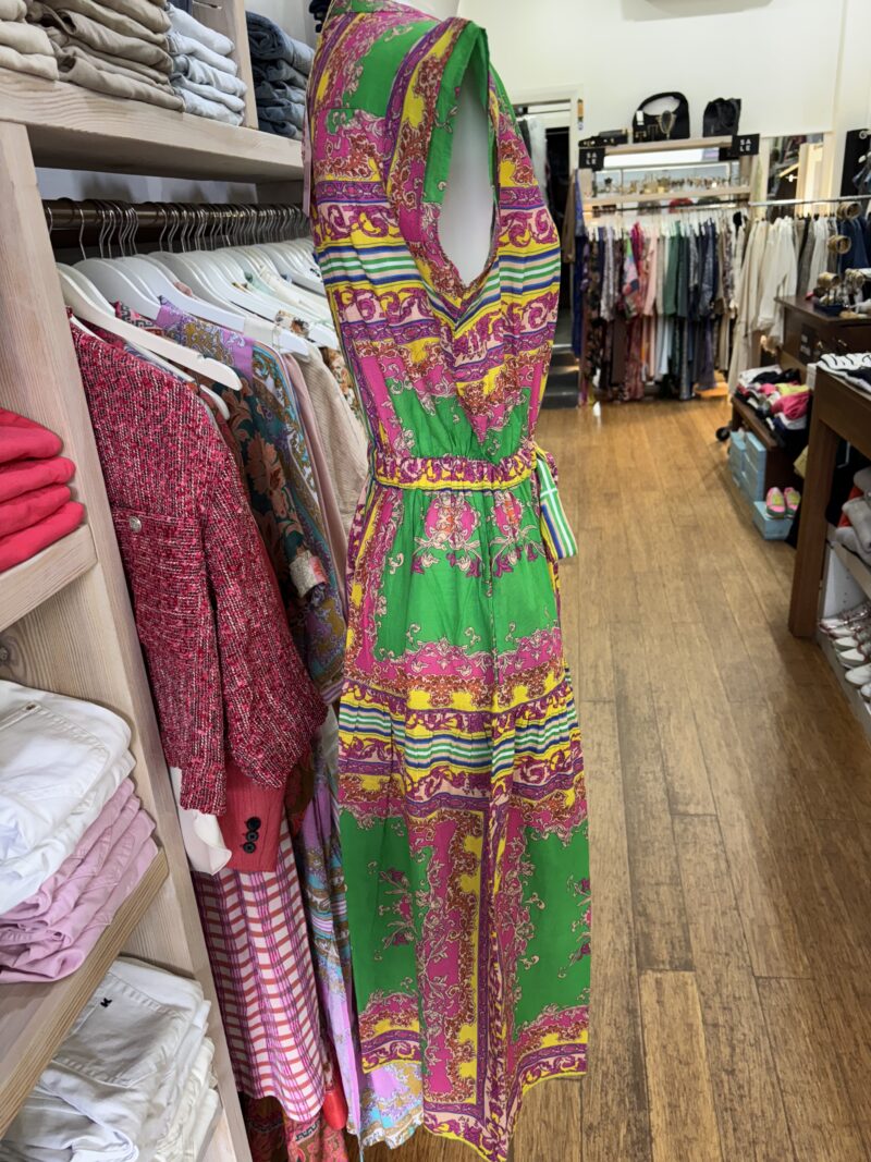 Lola Australia Daisy Boo Midi Dress Aria Emerald - Image 4