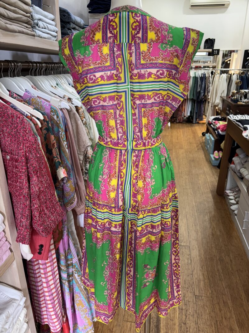Lola Australia Daisy Boo Midi Dress Aria Emerald - Image 3