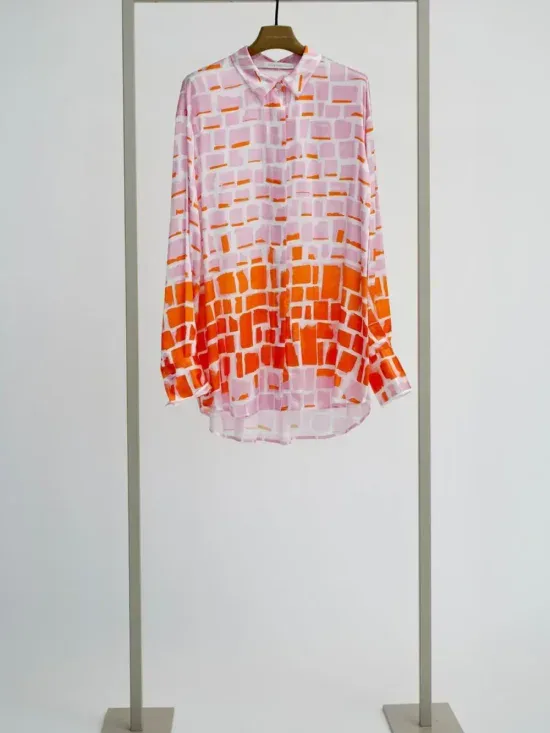 Herzen's Angelegenheit Collared Shirt 6196 Quartz Multi