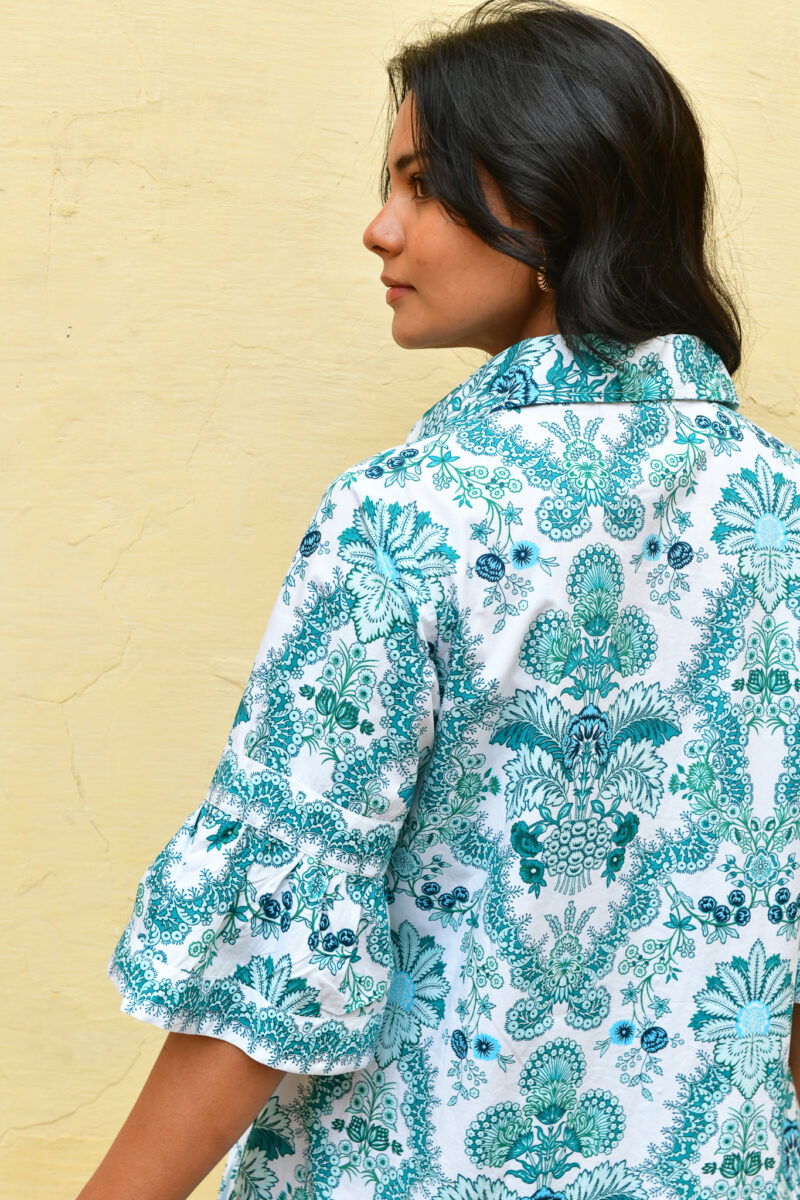 Azure and Indigo Leilani Shirt Dress - Image 5