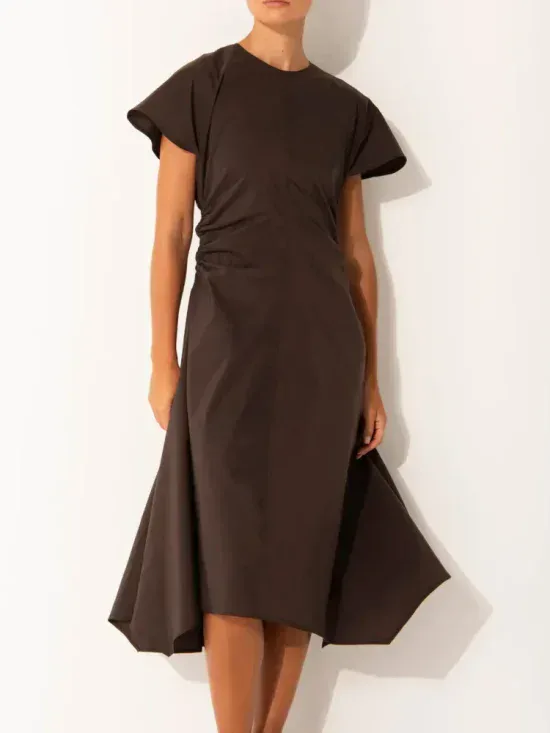 Lounge The Label Dress Chios Espresso