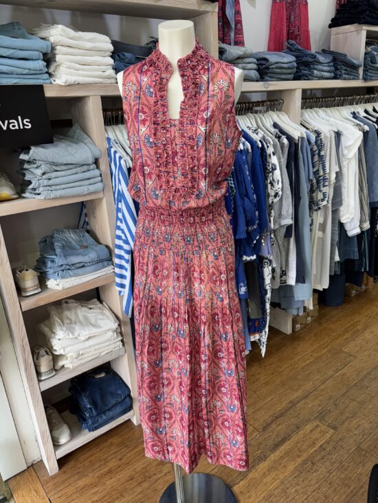 Ruby Cotton Lurex Maxi Dress