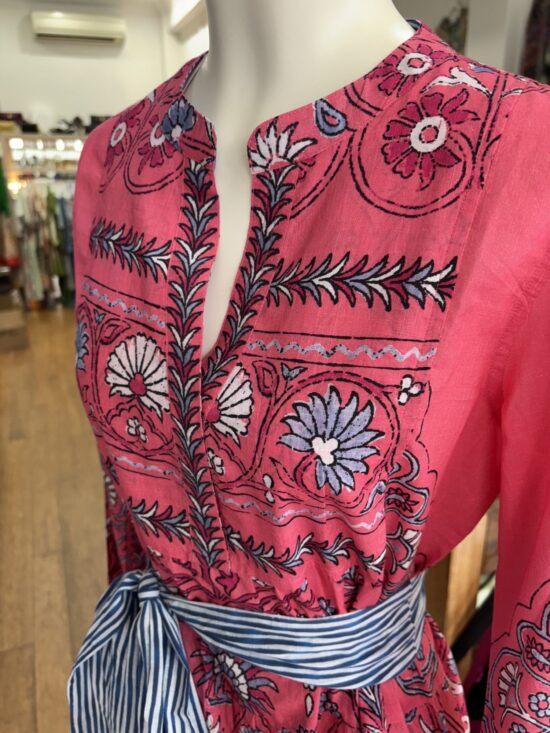Lola Australia Morocco Mini Dress in Hindi Raspberry