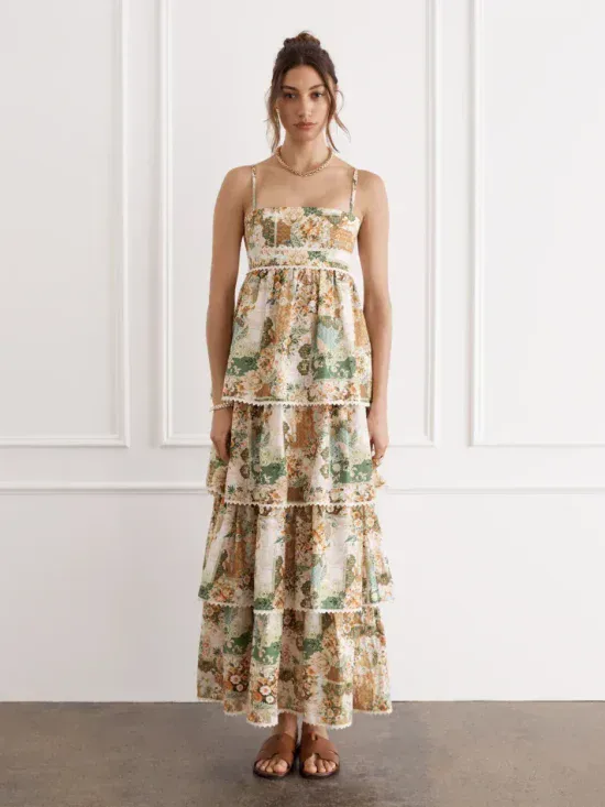 Heaven Australia Mosaic Sofia Maxi Dress