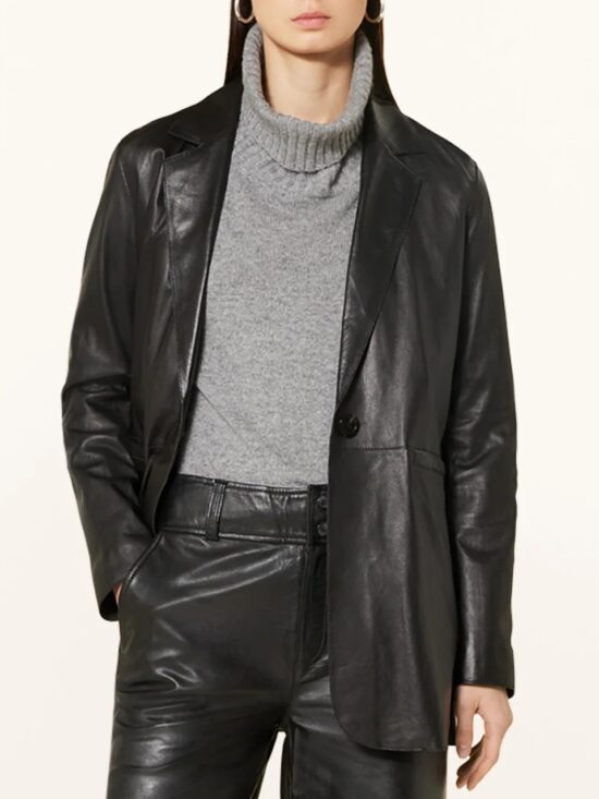 mos-mosh-bina-leather-blazer-black-2