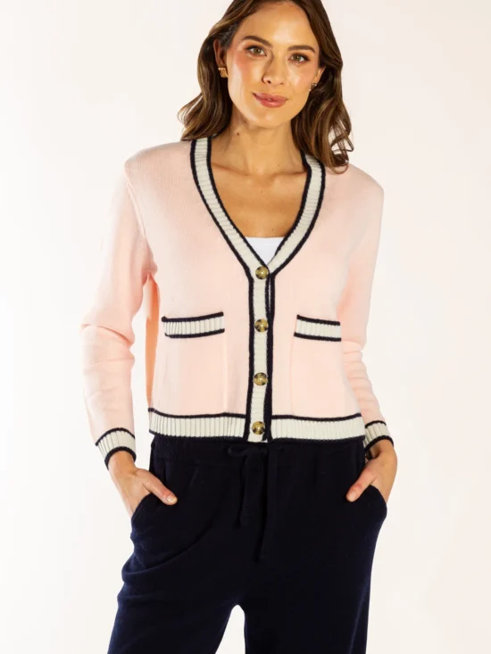 BowArrow Baby Pink Cardigan 2 1