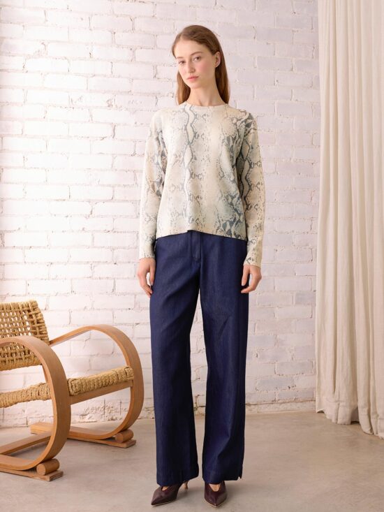 The Dreamer Label Serpent Knit Grey