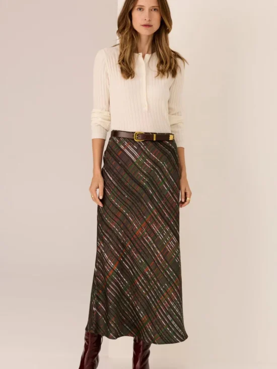 POL Clothing Tate Henley in White