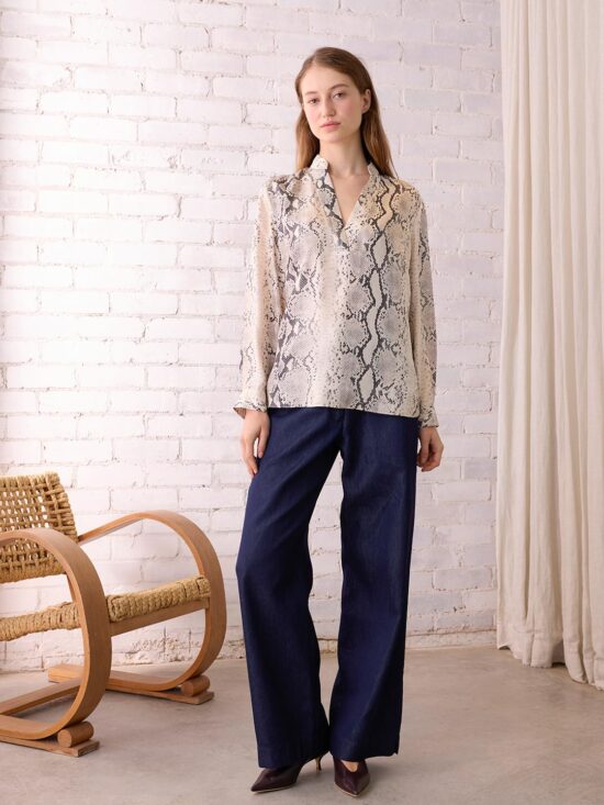 The Dreamer Label Tove Serpent Blouse
