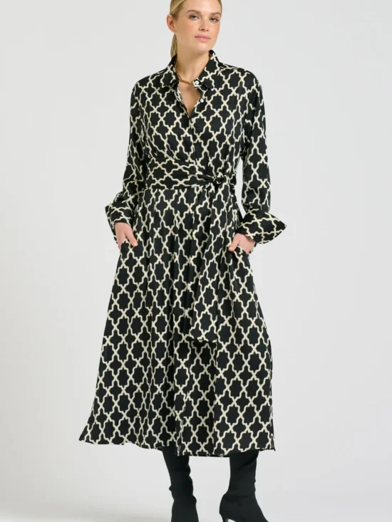 Shirty The Amelie Shirtdress Moroccan Print
