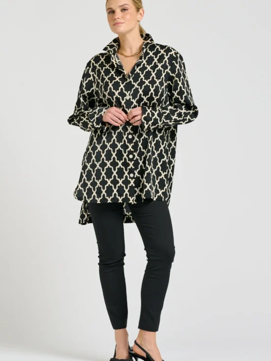 Shirty The Marnie Shirt Moroccan Print