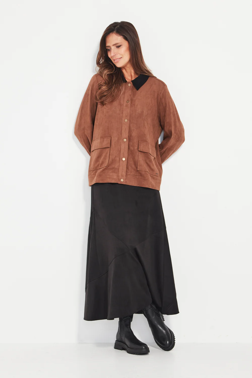 Verge Alina Skirt in Black