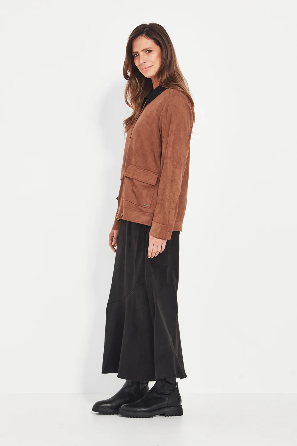 Verge Alina Skirt in Black - Image 2