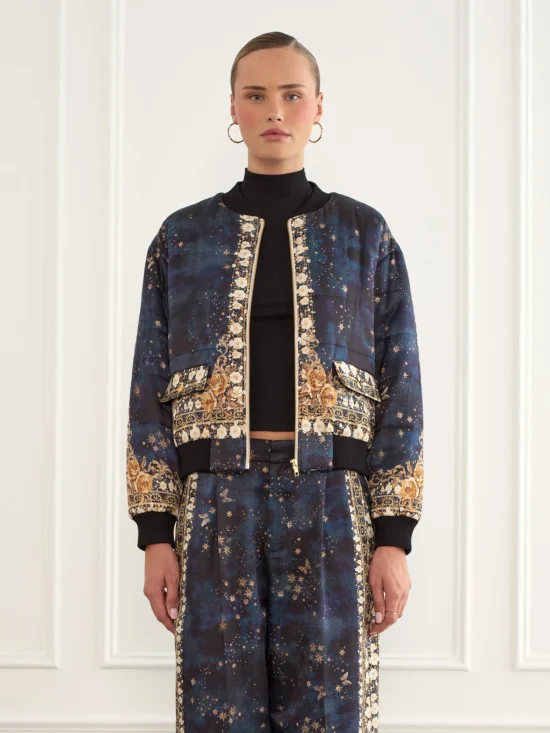 Aqua Blu Australia Andromeda Cameron Bomber Jacket