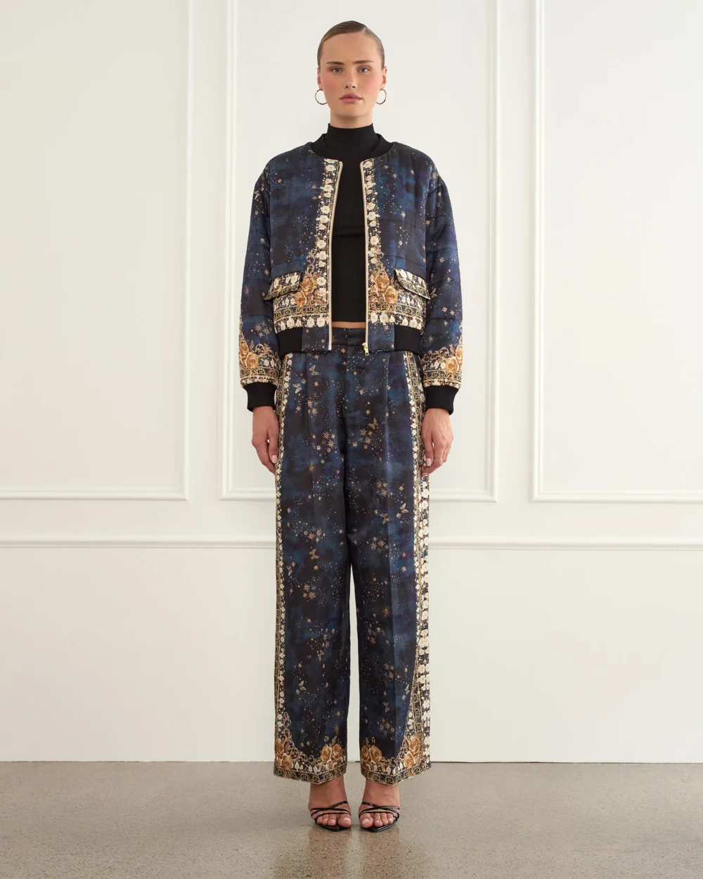 Aqua Blu Australia Andromeda Cameron Bomber Jacket - Image 4