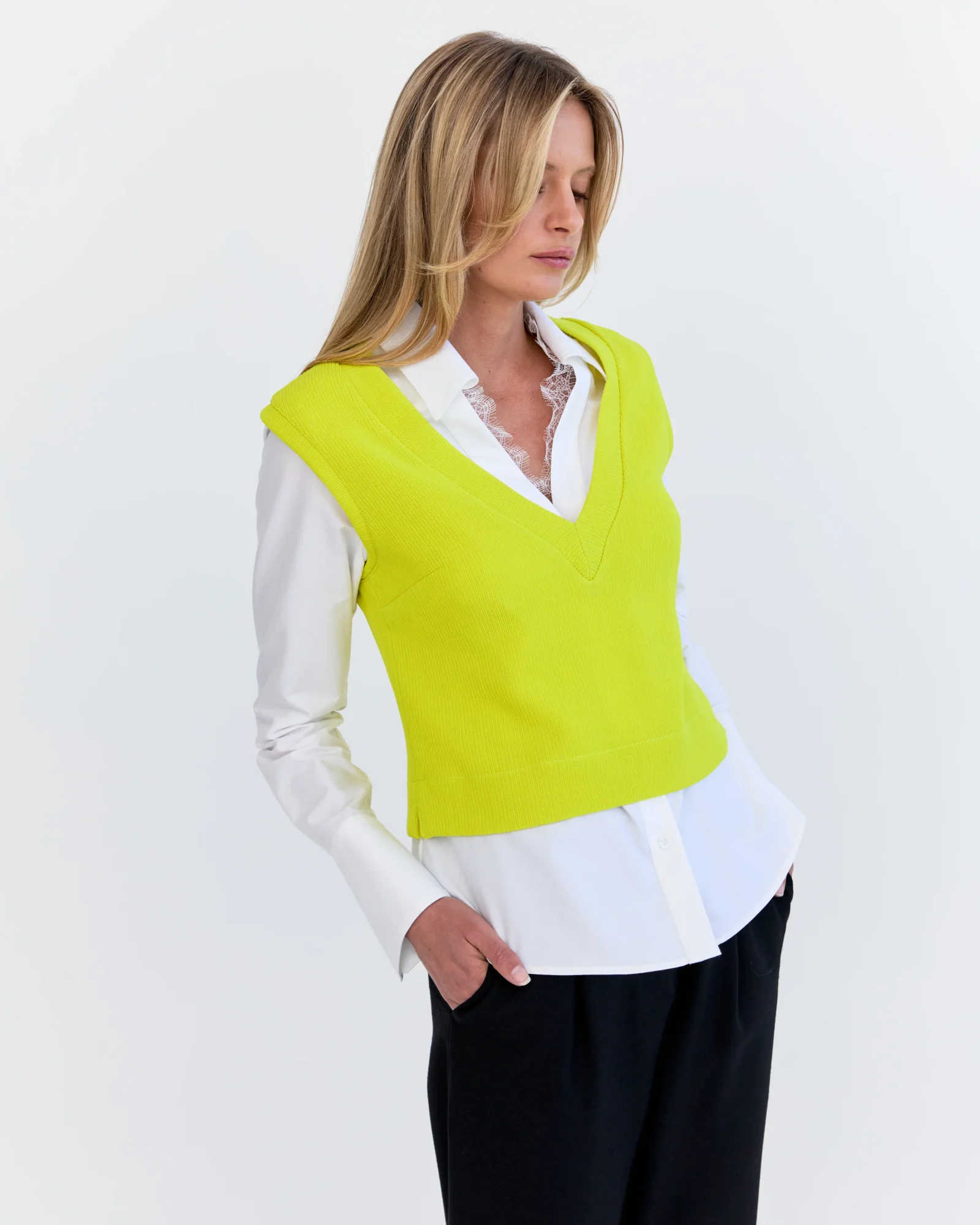 EDER BY ANNA Astrid Vest Citrus