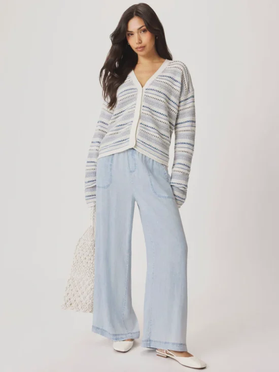 Addison Striped Cardigan