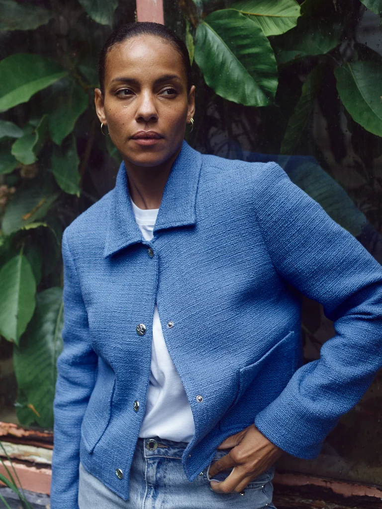 Mos Mosh Nilsa Bobb Jacket Ultramarine