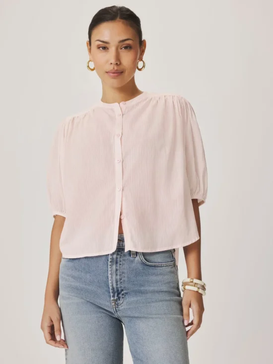 Madelyn Blouse Rose Petal